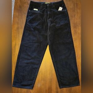 Empyre Easy‎ Now Ultra Loose Corduroy Straight Leg Pants Size 32